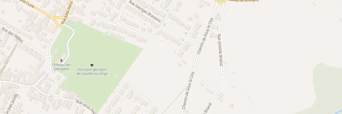 Plan du 28 Che de sous le Clos à Leuville-sur-Orge