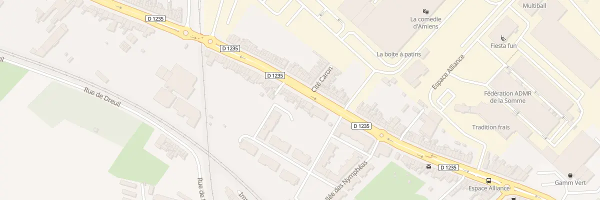 Plan du 143 Rue d’Abbeville à Amiens