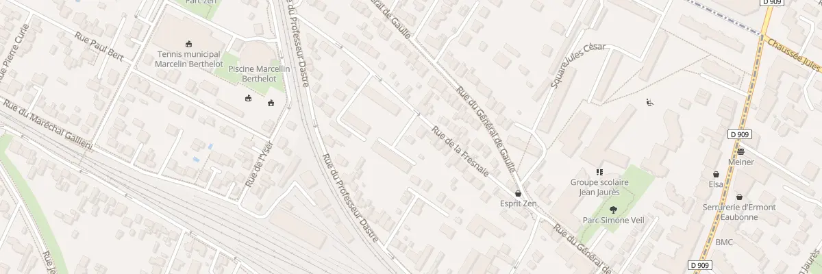 Plan du 12 Rue de la Fresnaie à Ermont