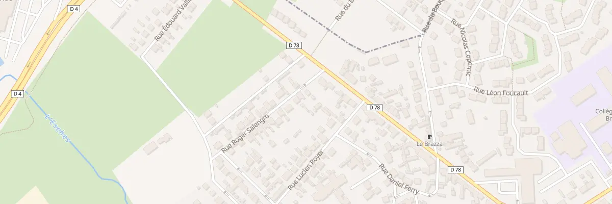 Plan du 66 Rue Roger Salengro à Persan