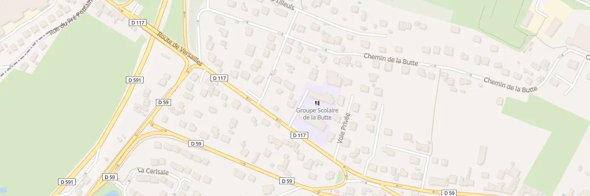 Plan du 178 Rte de Versailles à Champlan