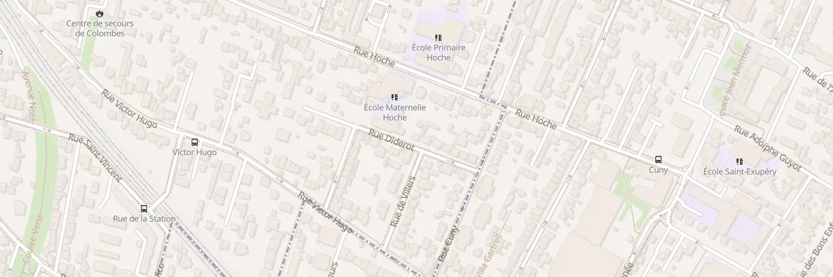 Plan du 29 Rue Diderot à Colombes