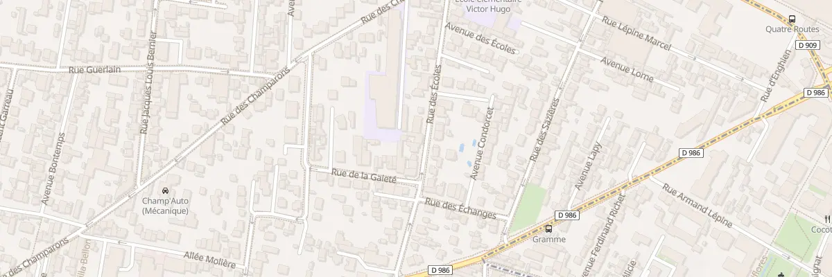 Plan du 31 Rue des Ecoles à Colombes