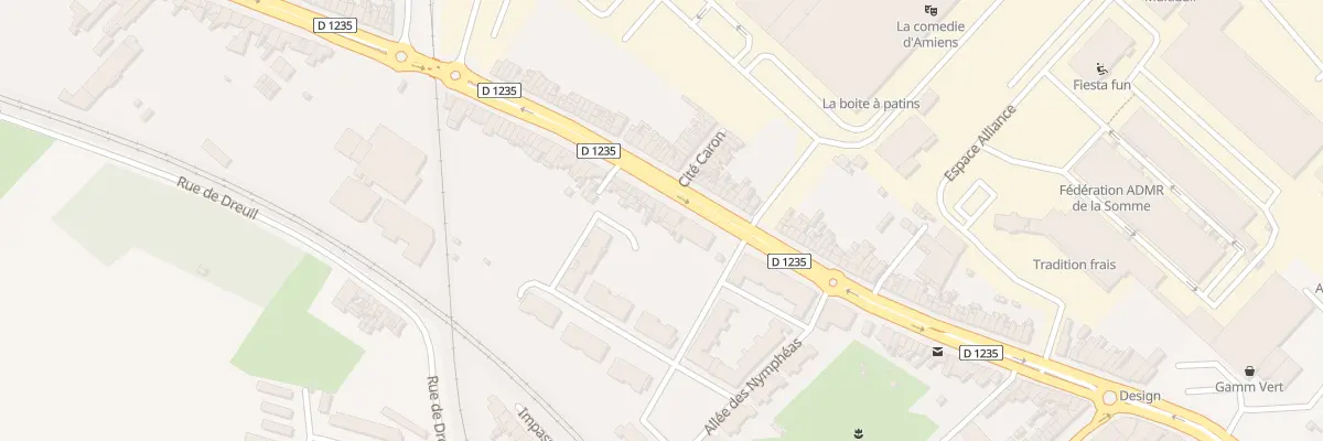 Plan du 139 Rue d’Abbeville à Amiens