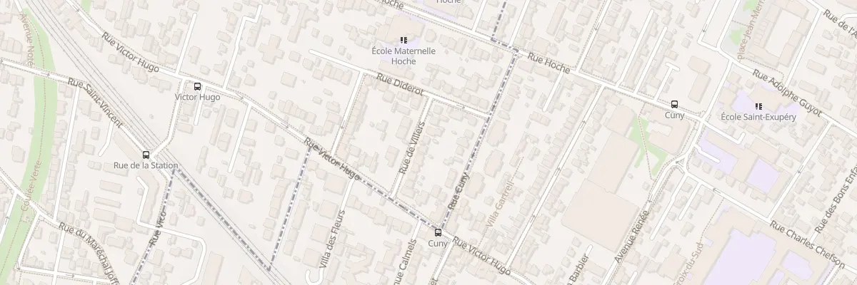 Plan du 12 Rue de Villers à Colombes