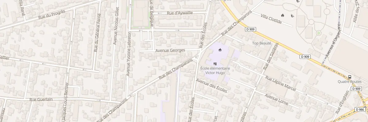 Plan du 113 Rue des Champarons à Colombes