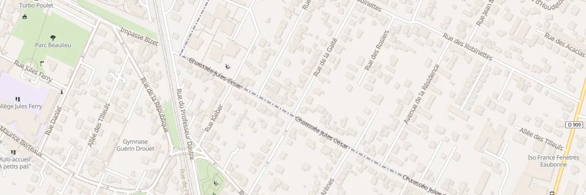 Plan du 24 Rue de la Gaité à Eaubonne