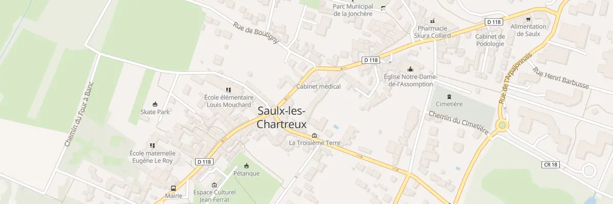 Plan du 19B Rue de la Division Leclerc à Saulx-les-Chartreux