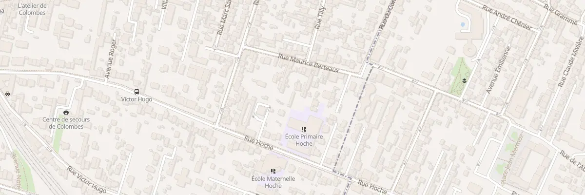 Plan du 32 Rue Maurice Berteaux à Colombes