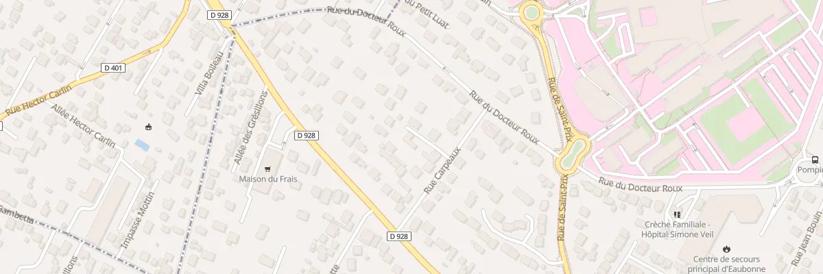 Plan du 7B Rue Carpeaux à Eaubonne