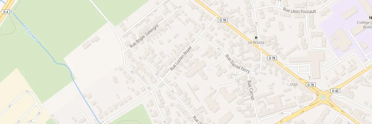 Plan du 11 Rue Lucien Royer à Persan