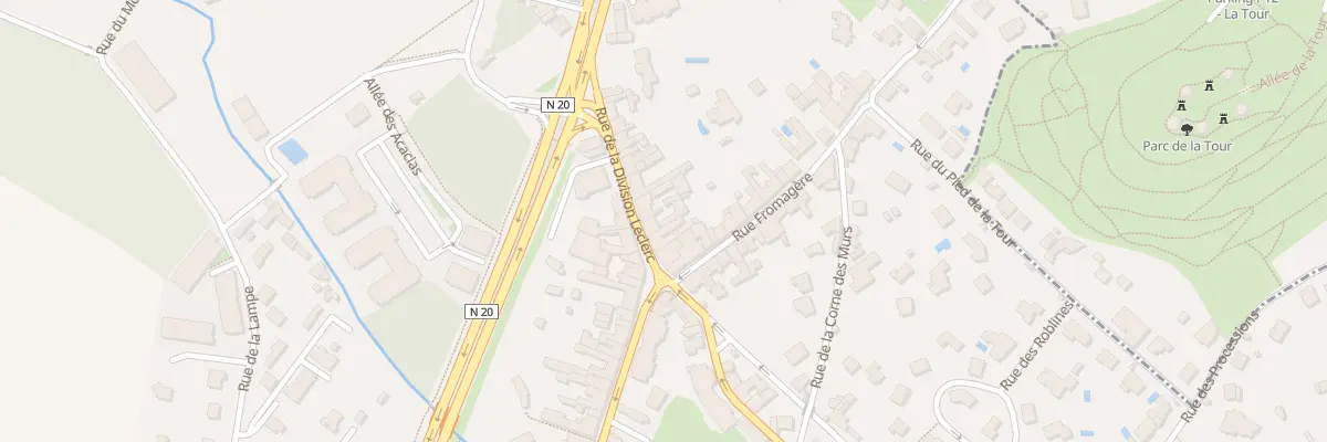 Plan du 23 Rue de la Division Leclerc à Linas