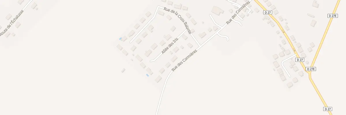 Plan du 24 Rue des Cormières à Lunery