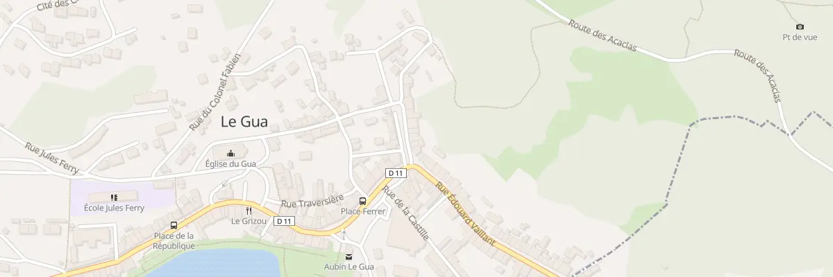 Plan du 10 Rue M Pleinecassagne à Aubin