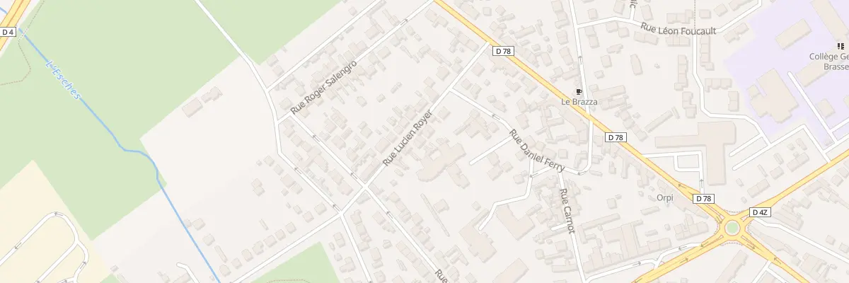 Plan du 9 Rue Lucien Royer à Persan