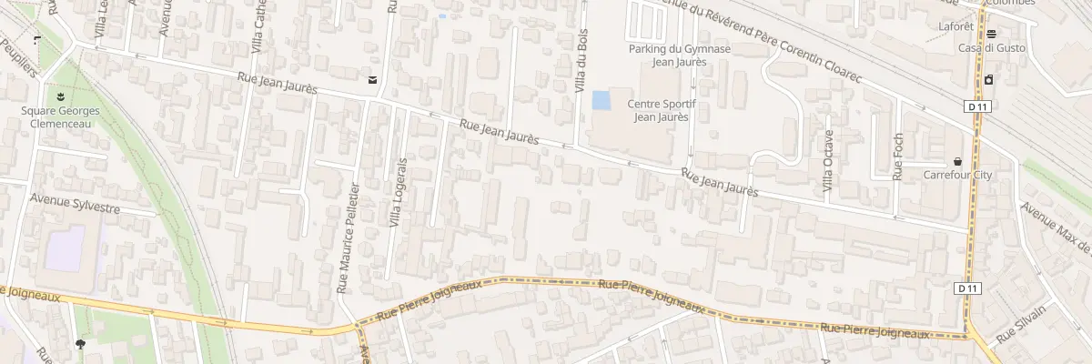 Plan du 59 Rue Jean Jaurès à Bois-Colombes