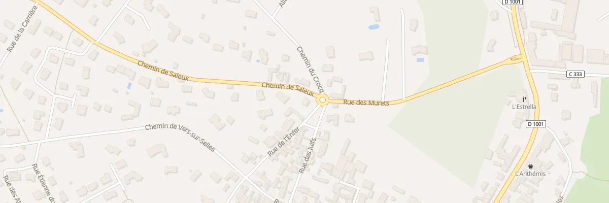Plan du 21 Rue de l’Enfer à Dury