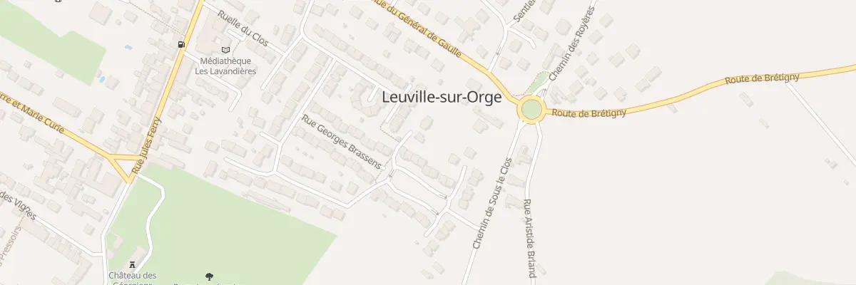 Plan du 29 Rue Théophile Gautier à Leuville-sur-Orge