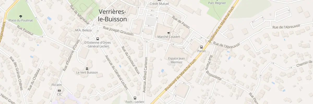 Plan du 3 Av A Carteron à Verrières-le-Buisson