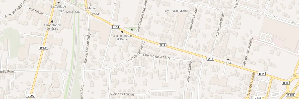 Plan du 34B Bd Maurice Berteaux à Sannois