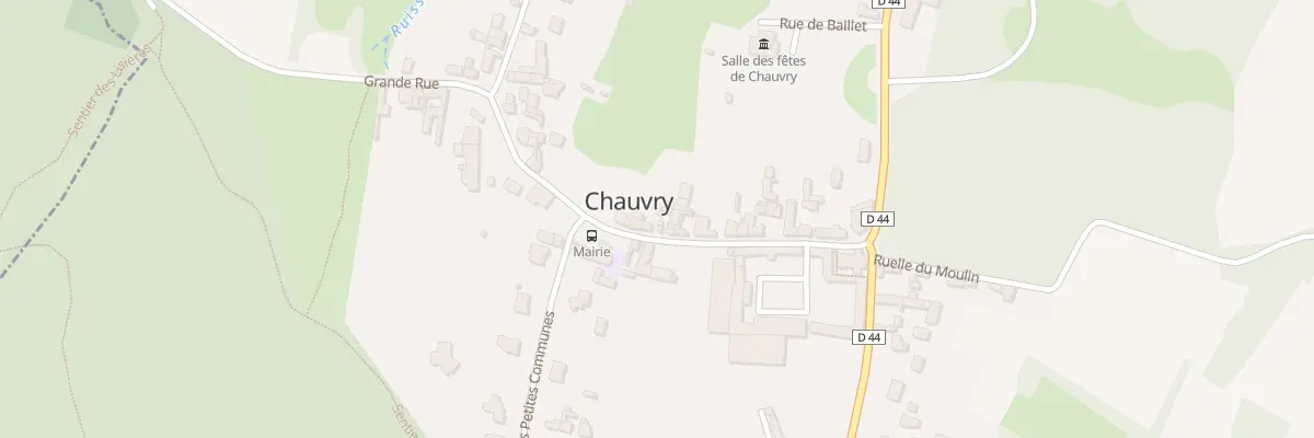 Plan du 31 Gr Grande Rue à Chauvry