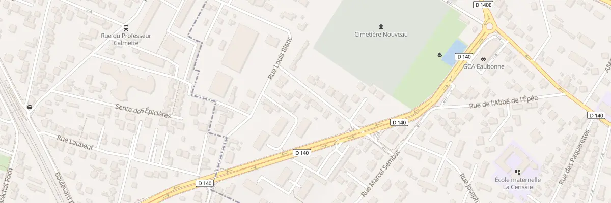 Plan du 27 Rue Raspail à Eaubonne