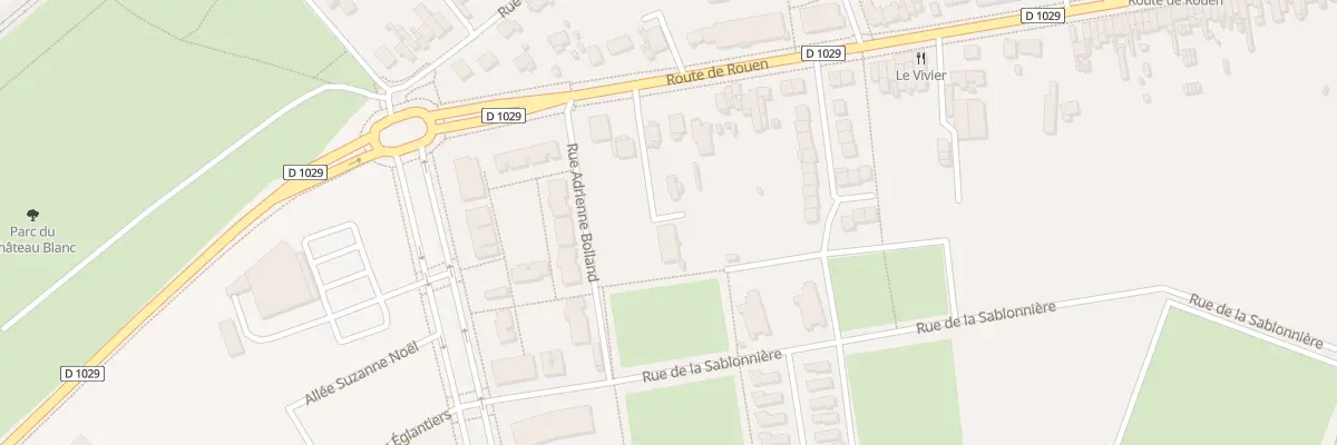Plan du 653B Rue de Rouen à Amiens