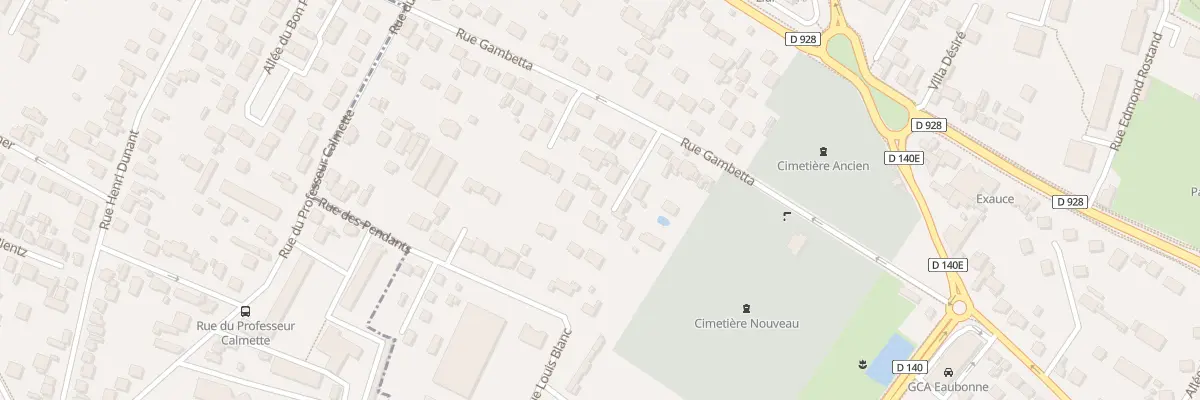 Plan du 17T Rue Gambetta à Eaubonne
