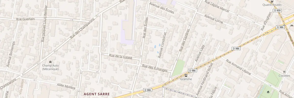 Plan du 24 Rue des Ecoles à Colombes