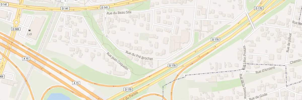 Plan du 63 Rue du Pre Brochet à Sannois