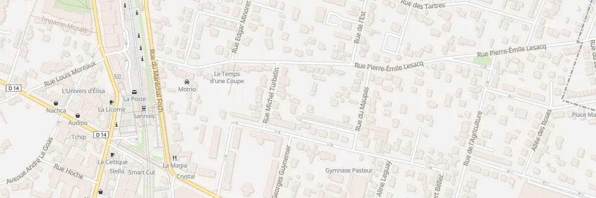 Plan du 11 Rue Michel Turbelin à Sannois