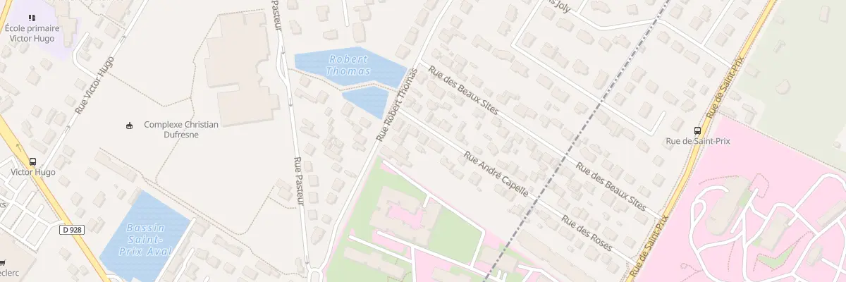 Plan du 4 Rue Andre Capelle à Saint-Prix
