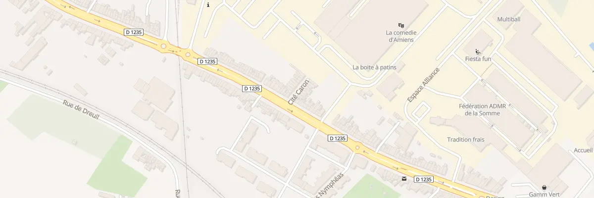 Plan du 144 Rue d’Abbeville à Amiens