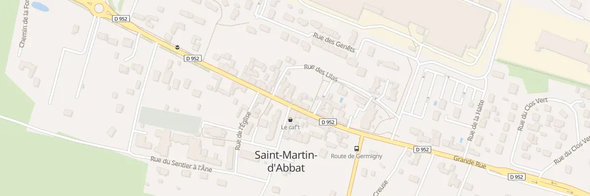 Plan du 83 Gr Grande Rue à Saint-Martin-d’Abbat