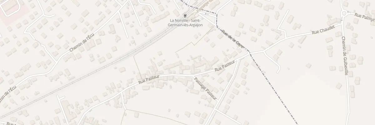 Plan du 61 Rue Pasteur à La Norville