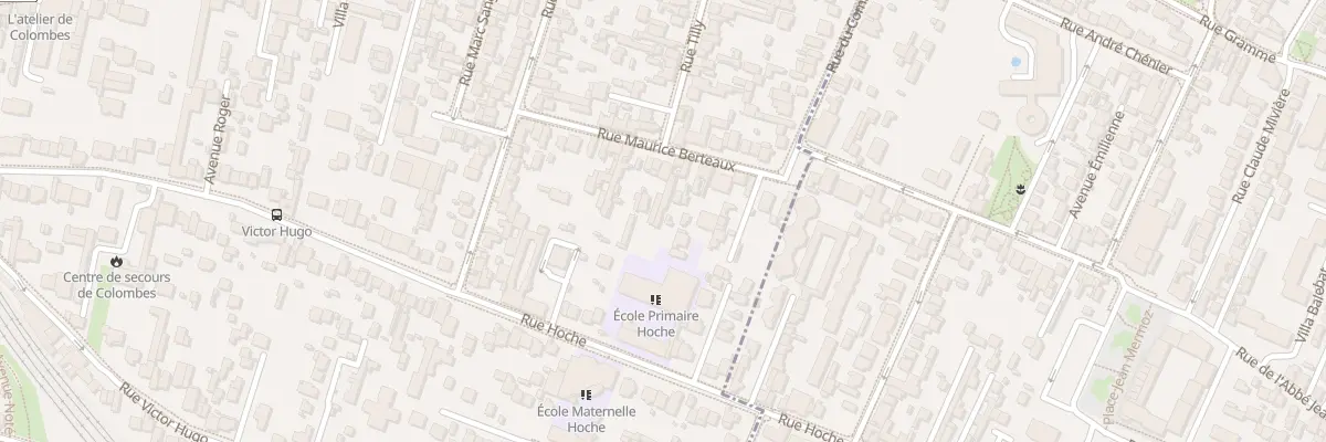 Plan du 42B Rue Maurice Berteaux à Colombes