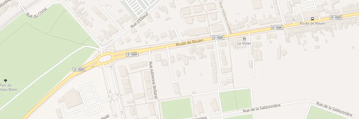 Plan du 651 Rue de Rouen à Amiens