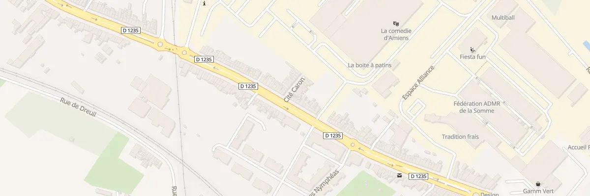 Plan du 142 Rue d’Abbeville à Amiens