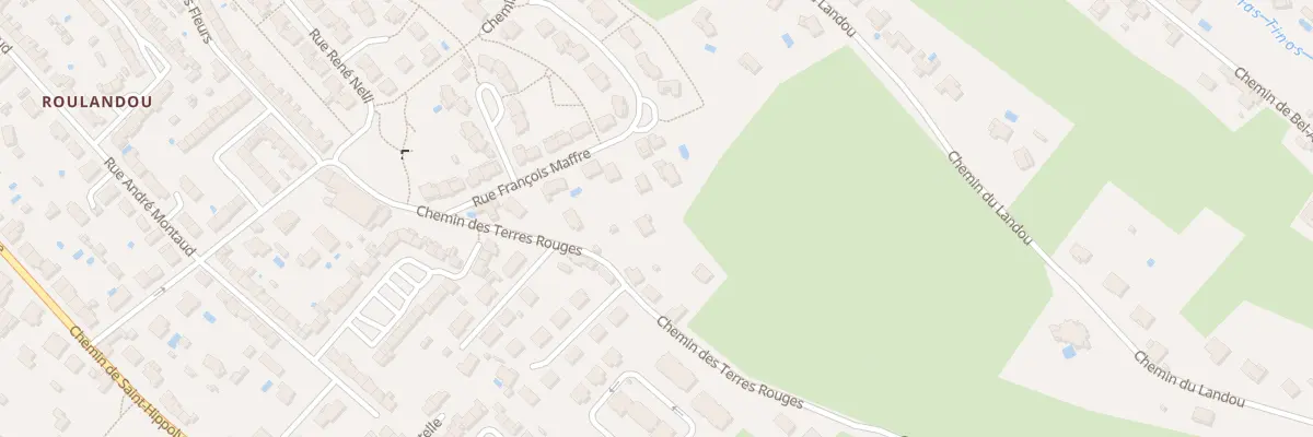Plan du 13 Che des Terres Rouges à Castres