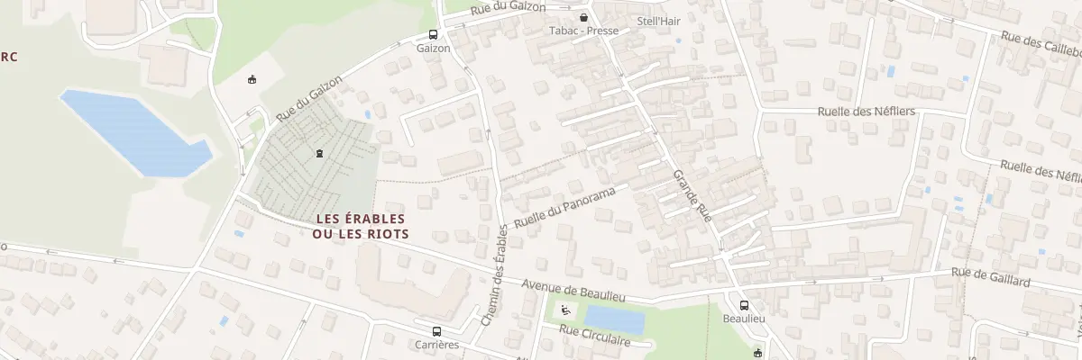 Plan du 21 Che des Erables à La Ville-du-Bois