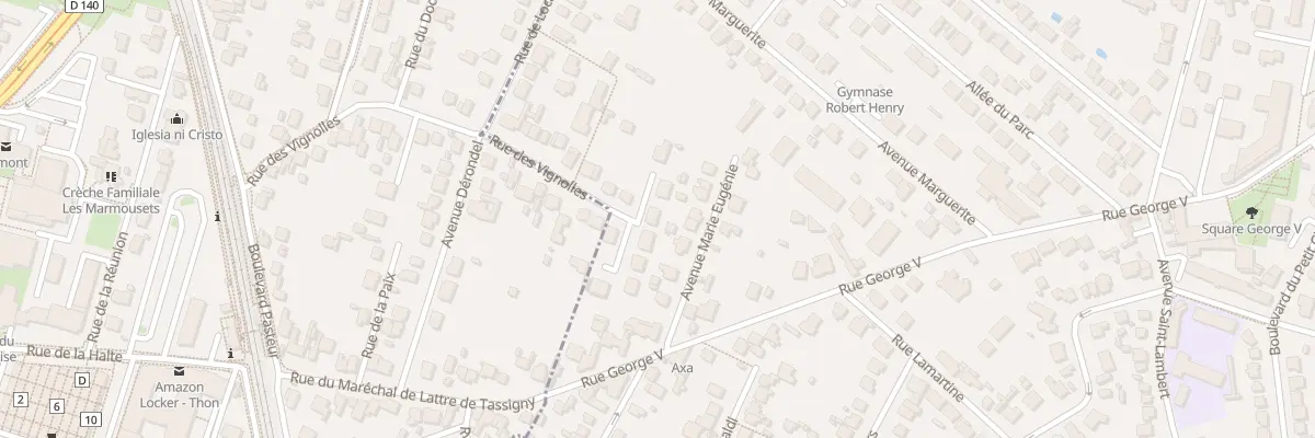 Plan du 45 Rue des Vignolles à Eaubonne