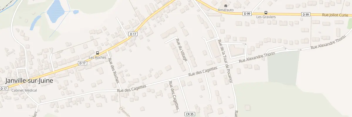 Plan du 17 Rue du Village à Janville-sur-Juine