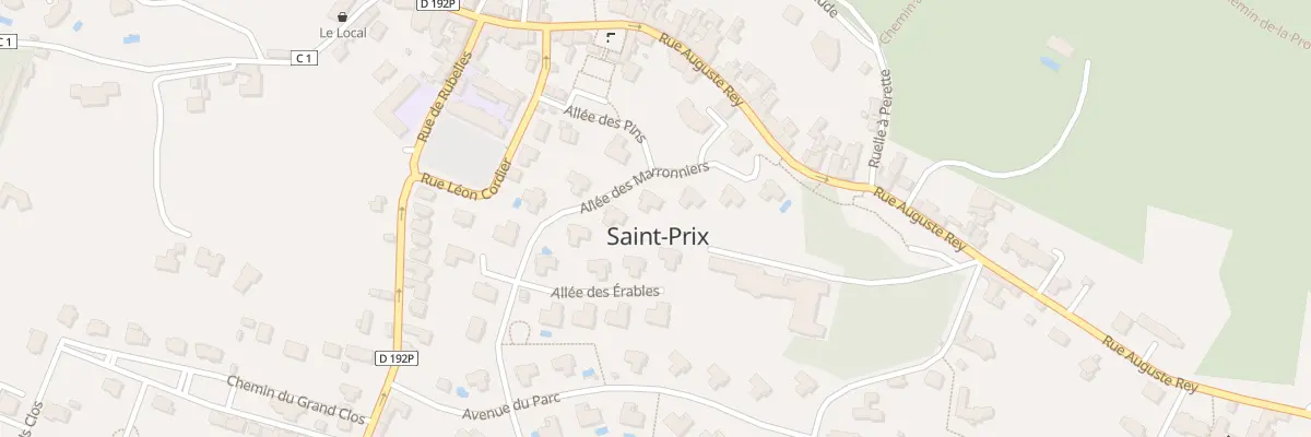 Plan du 10 All des Marronniers à Saint-Prix