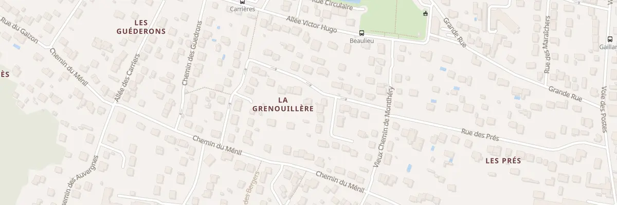 Plan du 13 Che de la Grenouillere à La Ville-du-Bois