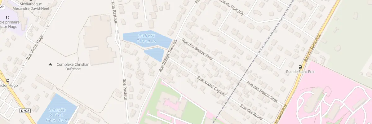 Plan du 7 Rue Andre Capelle à Saint-Prix