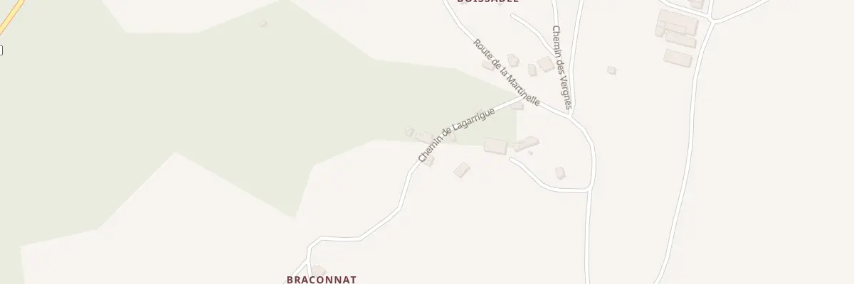 Plan du 5137 Boissadel à Boisset