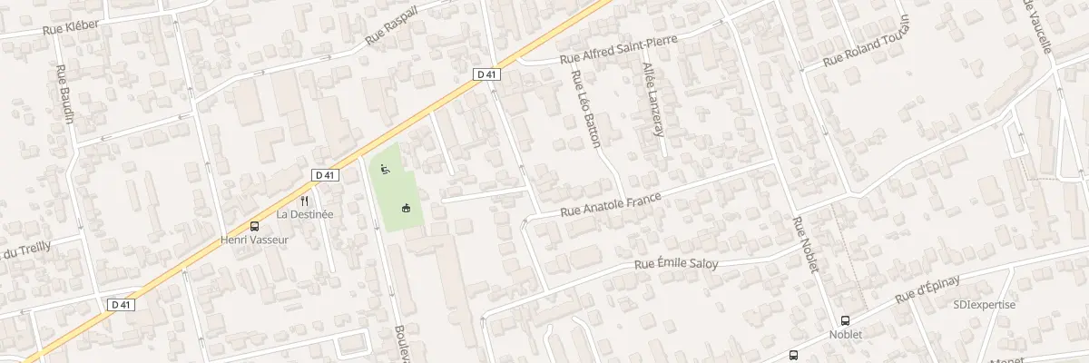 Plan du 42 Rue Gaston Daguenet à Argenteuil