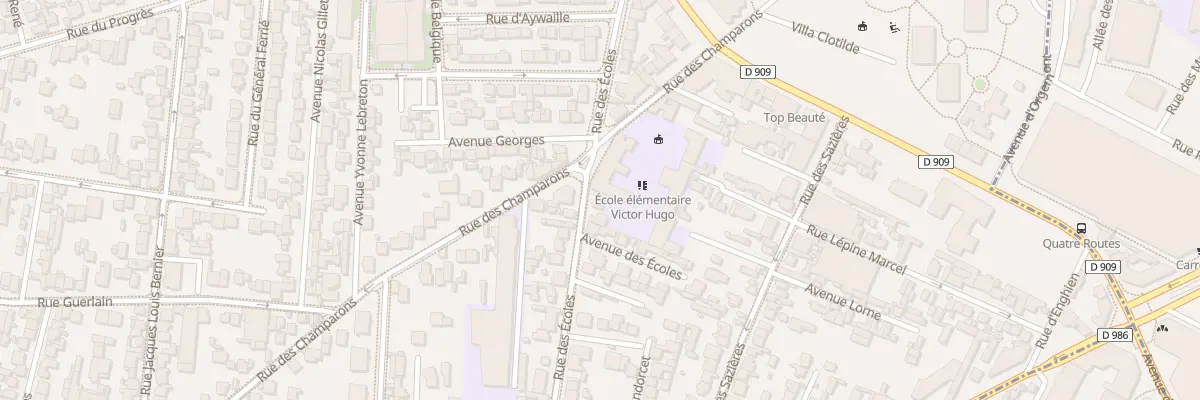 Plan du 56 Rue des Ecoles à Colombes