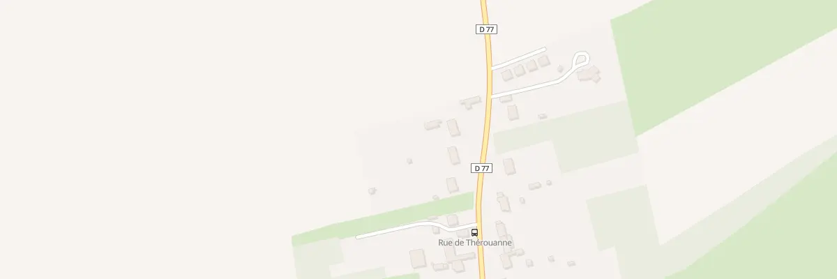 Plan du 40 Rue de Thérouanne à Enquin-lez-Guinegatte