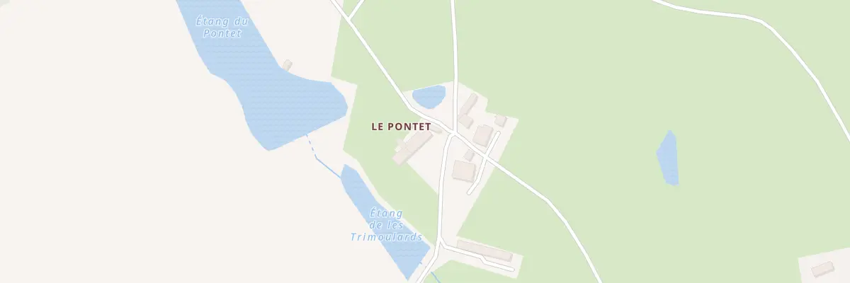 Plan du 3 Le Pontet à Bord-Saint-Georges